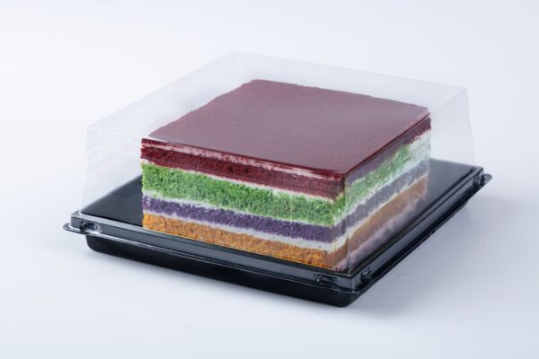 Rainbow Velvet Cake 7'